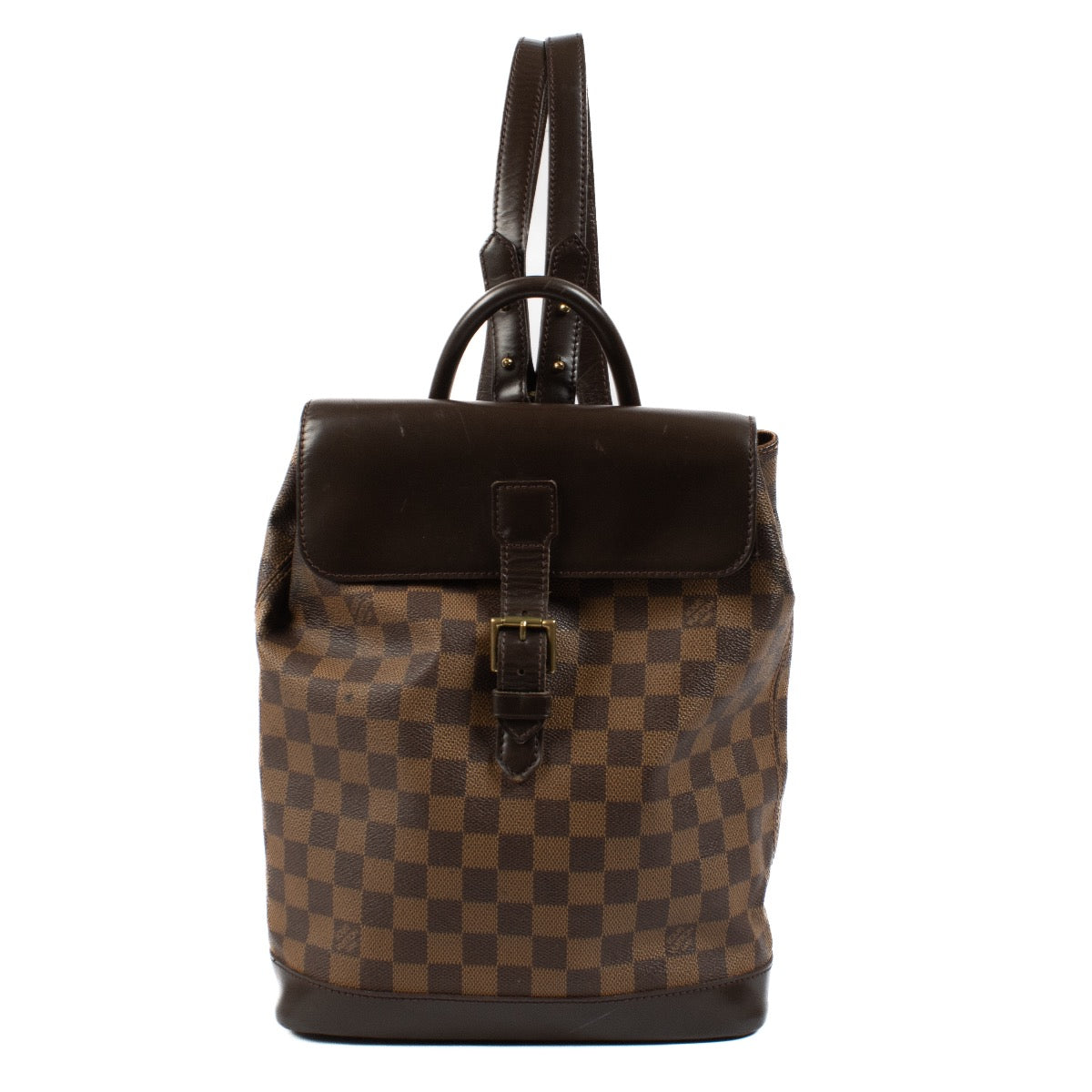 shop 100% authentic second hand Louis Vuitton Damier Ebene Soho Backpack on Labellov.com