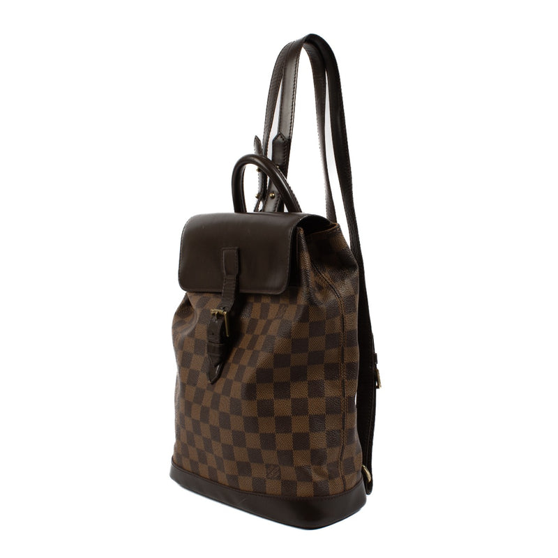 shop 100% authentic second hand Louis Vuitton Damier Ebene Soho Backpack on Labellov.com