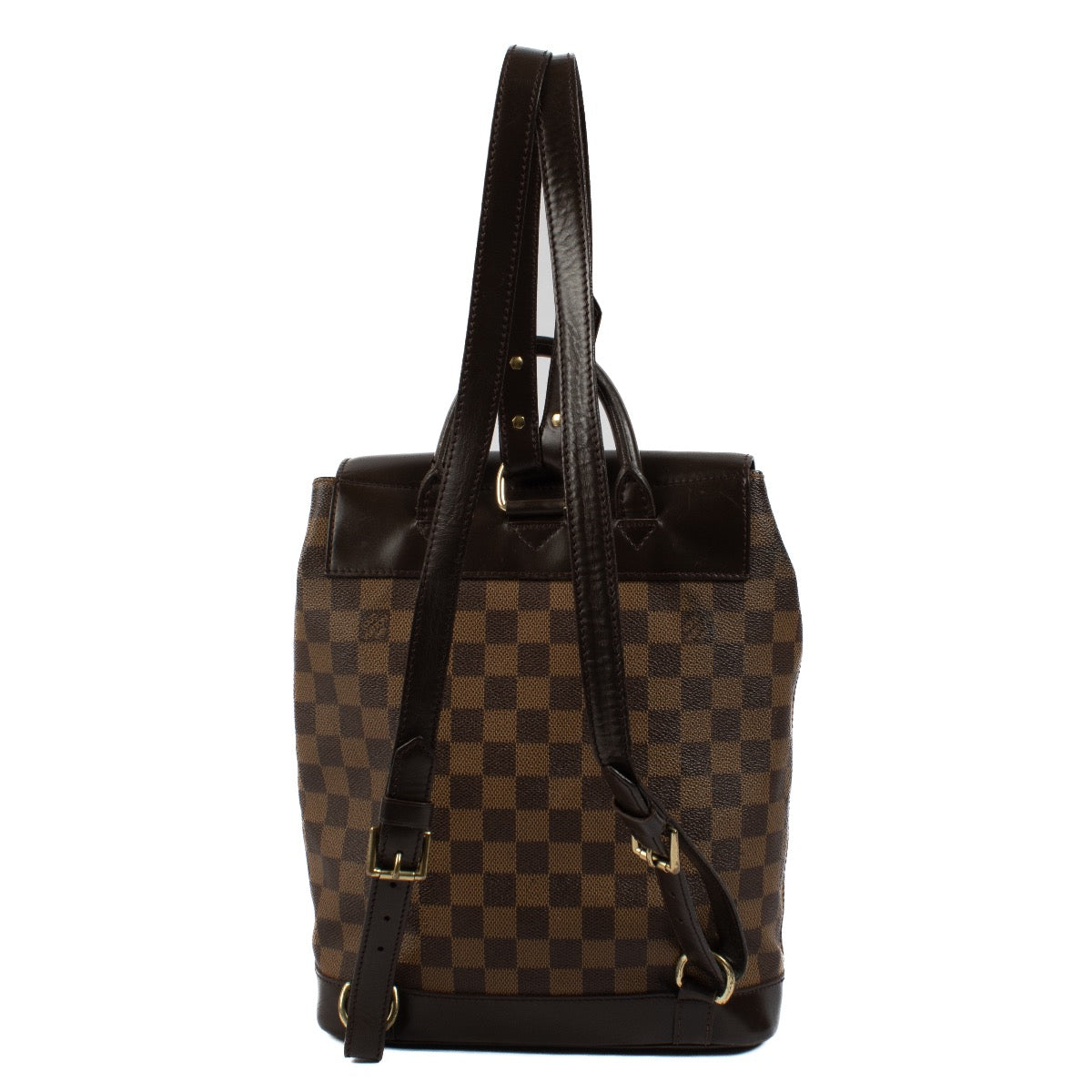 shop 100% authentic second hand Louis Vuitton Damier Ebene Soho Backpack on Labellov.com