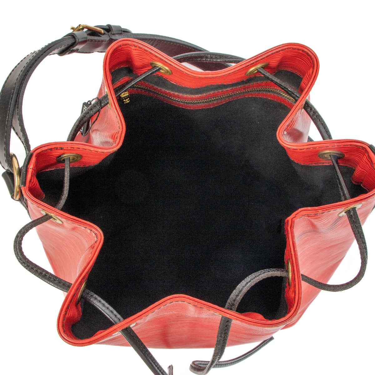 Louis Vuitton Rode Epi Petit Noe Tas