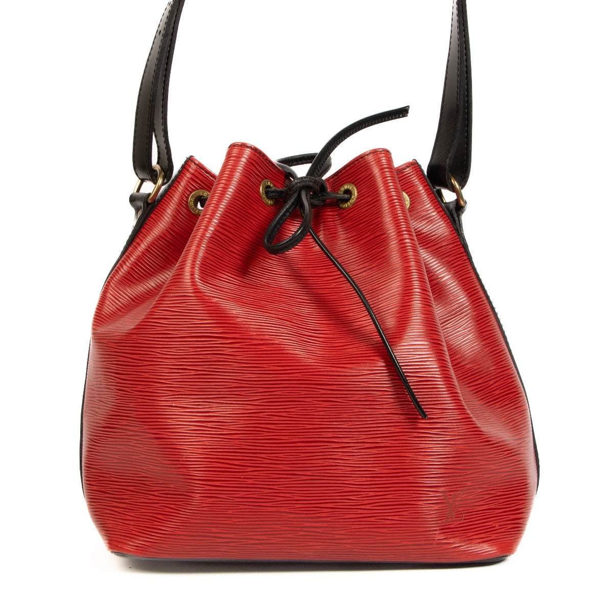 Louis Vuitton Rode Epi Petit Noe Tas