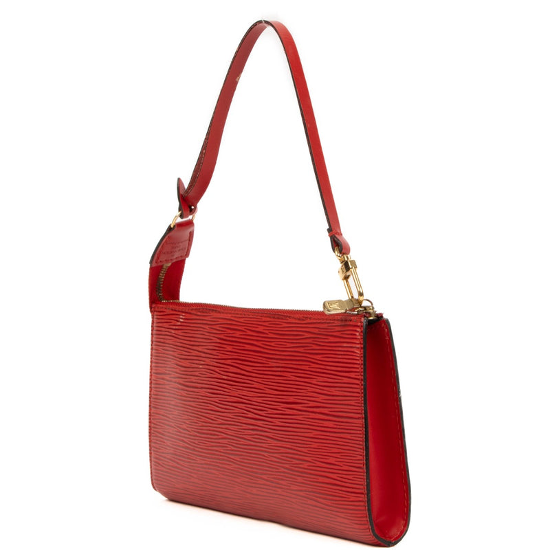 Louis Vuitton Red Epi Pochette Accessoires