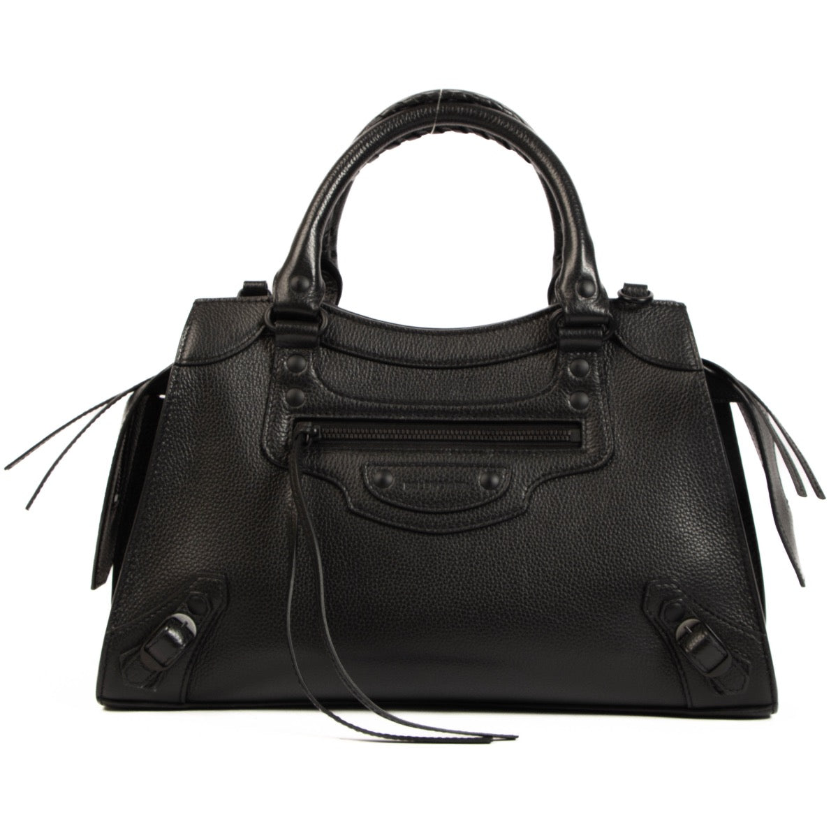 Buy real preloved Balenciaga black Neo Classic small top handle at Labellov.com or Labellov Antwerp, Brussels, Knokke.