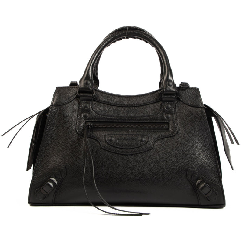 Buy real preloved Balenciaga black Neo Classic small top handle at Labellov.com or Labellov Antwerp, Brussels, Knokke.