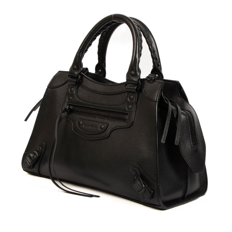 Buy real preloved Balenciaga black Neo Classic small top handle at Labellov.com or Labellov Antwerp, Brussels, Knokke.