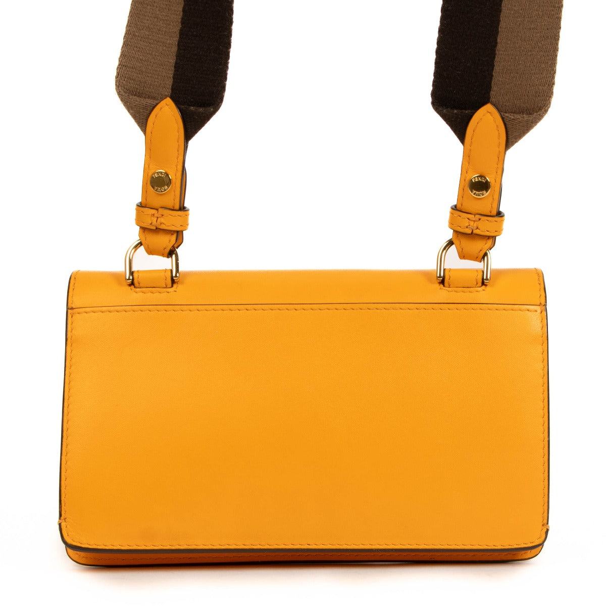 Sac bandoulière plat Baguette Clementine Fendi
