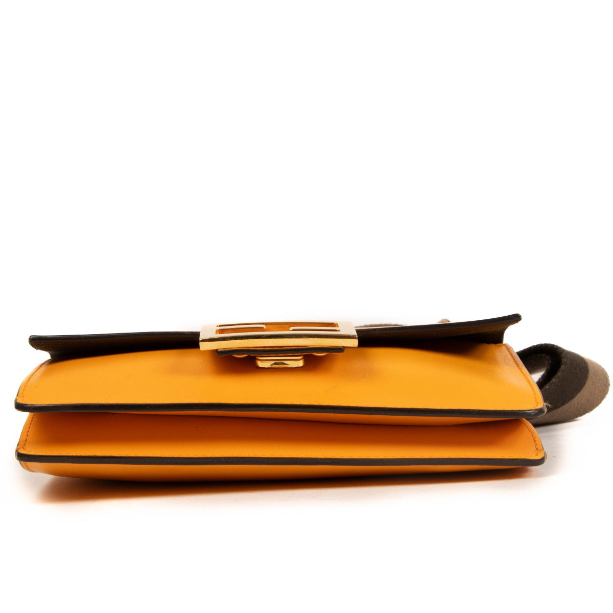 Sac bandoulière plat Baguette Clementine Fendi