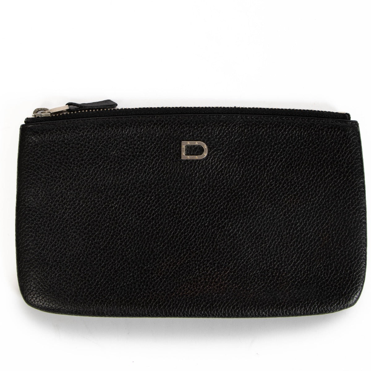 shop 100% authentic second hand Delvaux Black Leather Pouch on Labellov.com