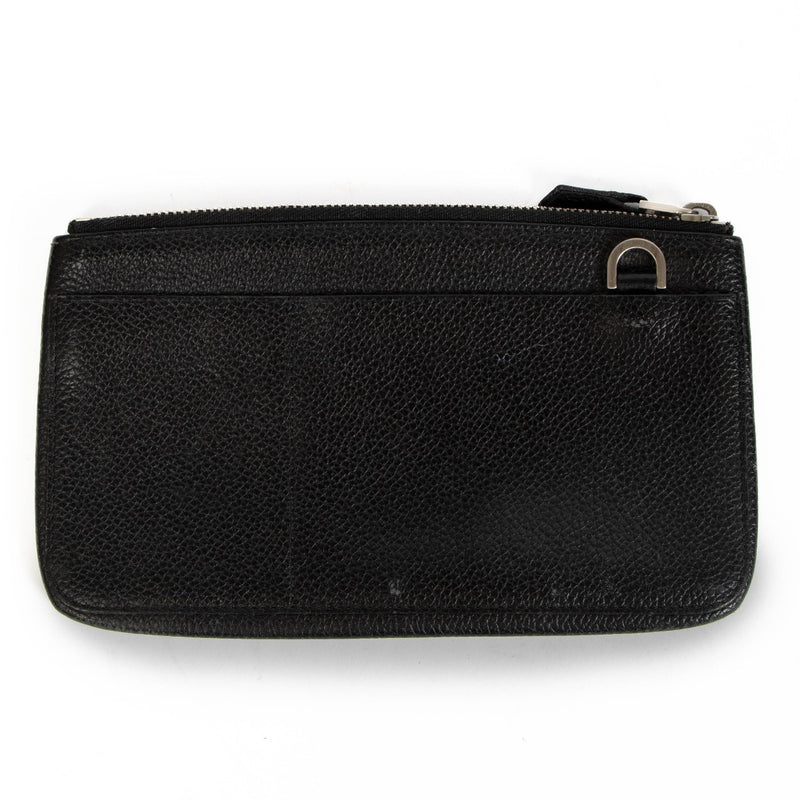 shop 100% authentic second hand Delvaux Black Leather Pouch on Labellov.com