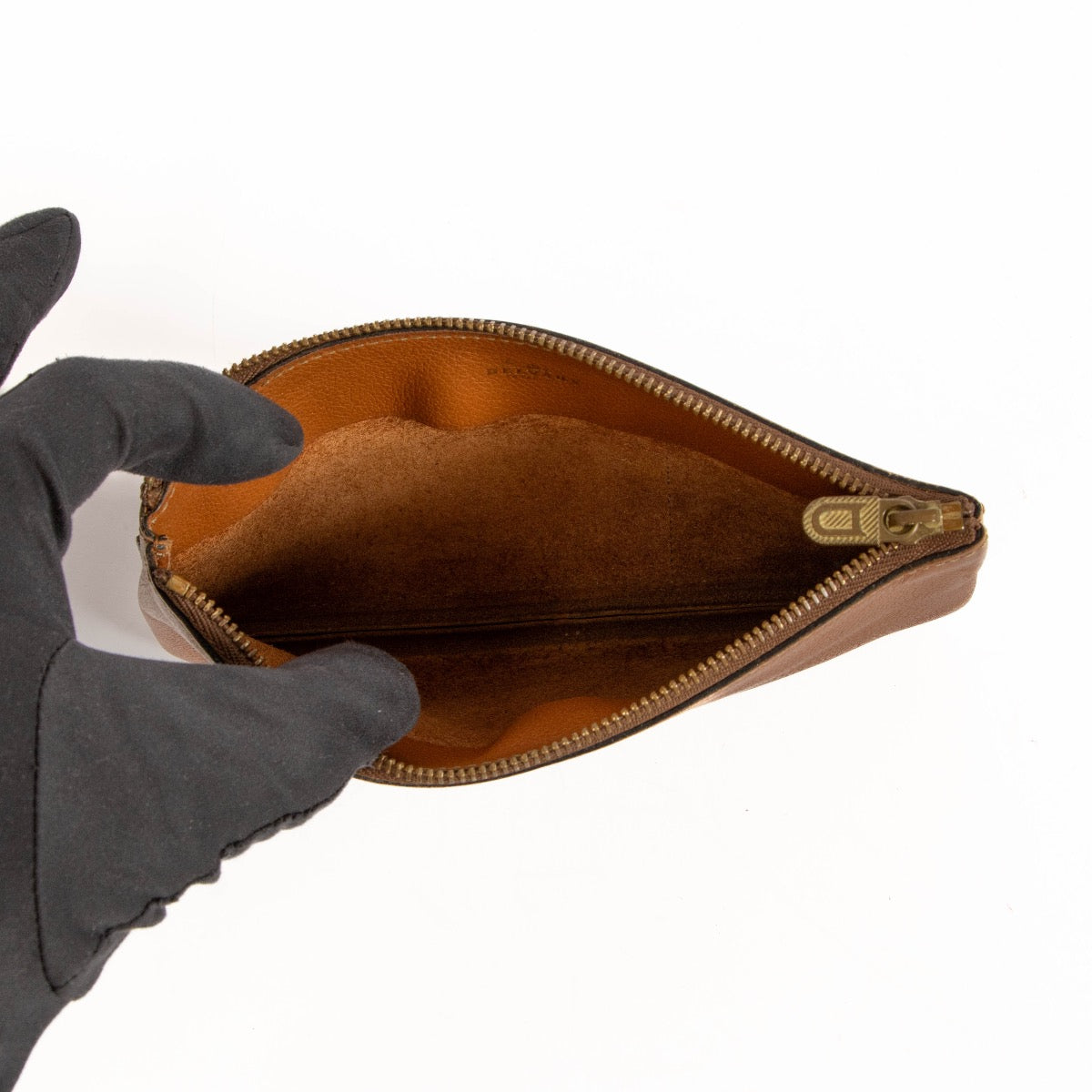 shop 100% authentic second hand Delvaux Brown Leather Clutch on Labellov.com