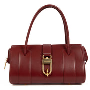 shop 100% authentic second hand Delvaux Le Georges PM Jumping Lisse Burgundy Bag on Labellov.com
