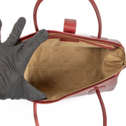 shop 100% authentic second hand Delvaux Le Georges PM Jumping Lisse Burgundy Bag on Labellov.com