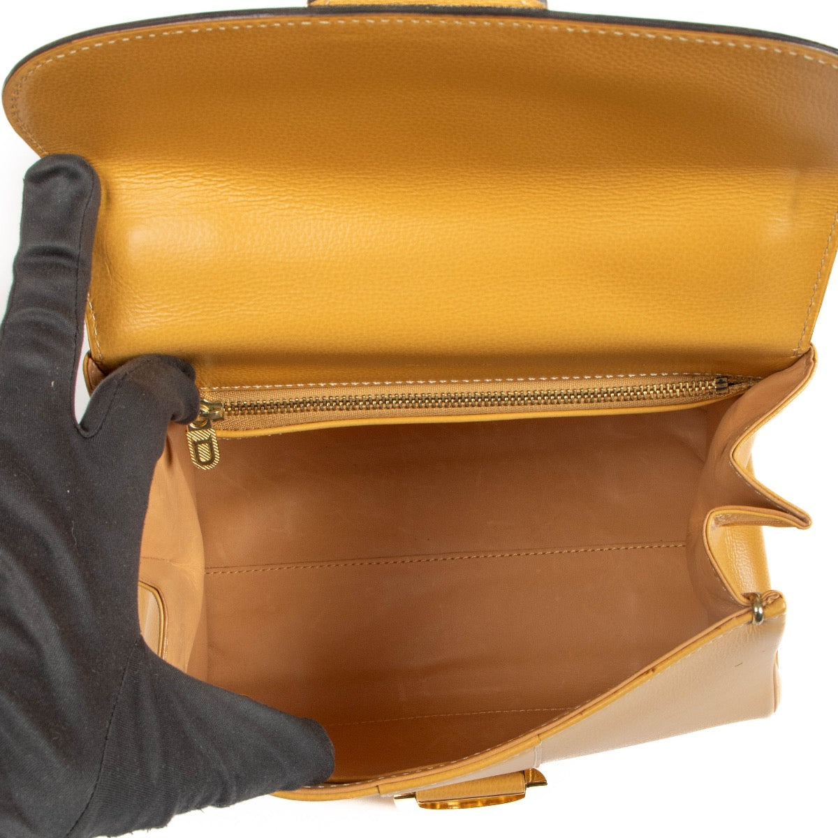 shop 100% authentic second hand Delvaux Yellow Brillant PM on Labellov.com