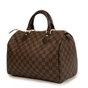 Louis Vuitton Damier Ebene Canvas Speedy 30