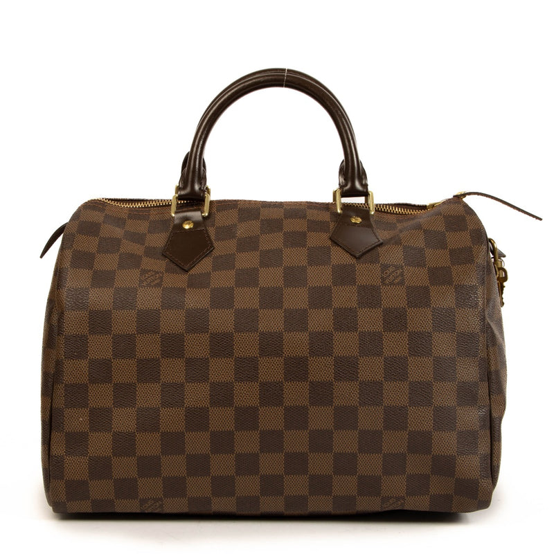 Louis Vuitton Damier Ebene Canvas Speedy 30