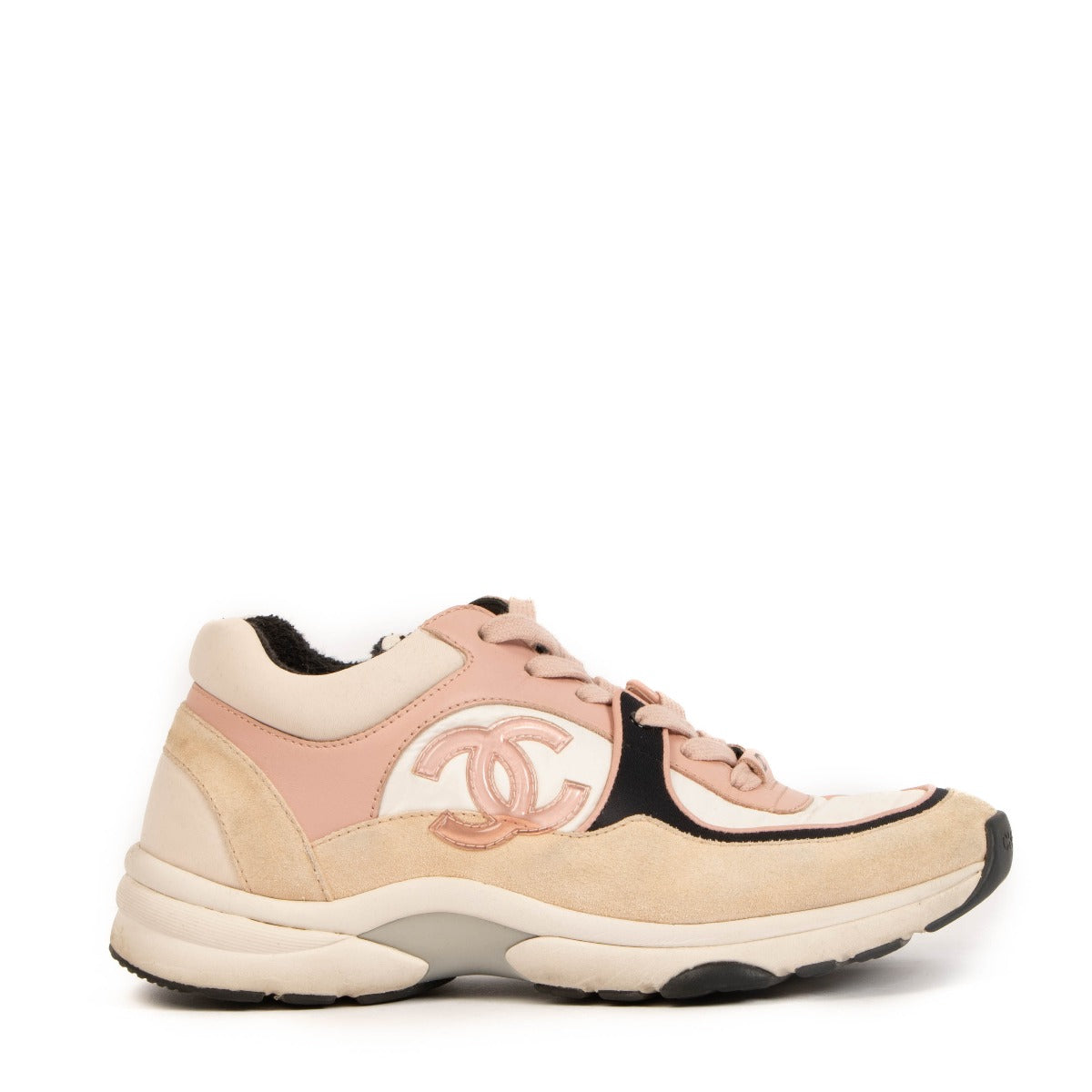 Chanel 19C Suede CC Sneakers