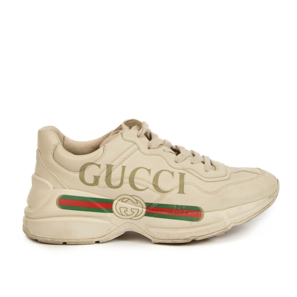 Gucci Rython Logo Sneakers - size 36