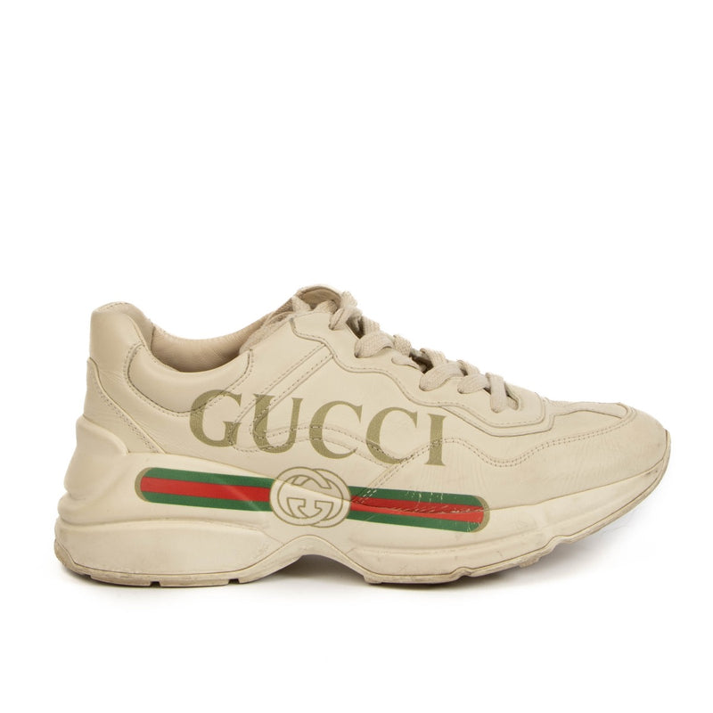 Gucci Rython Logo Sneakers - size 36