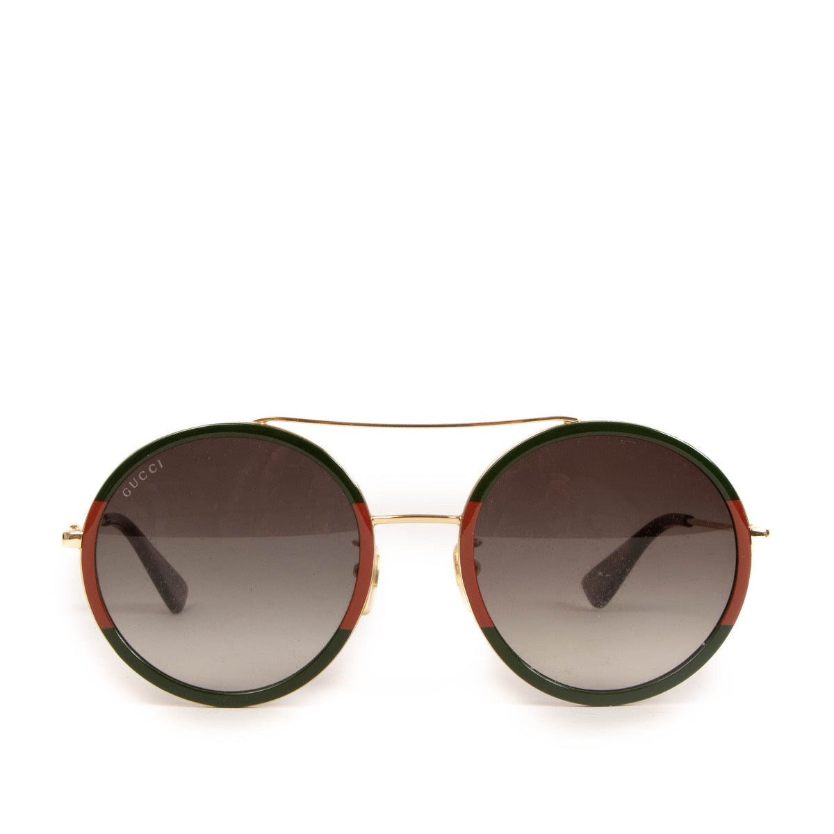 Shop safe online at Labellov in Antwerp, Brussels and Knokke this 100% authentic second hand Gucci Round Web Sunglasses