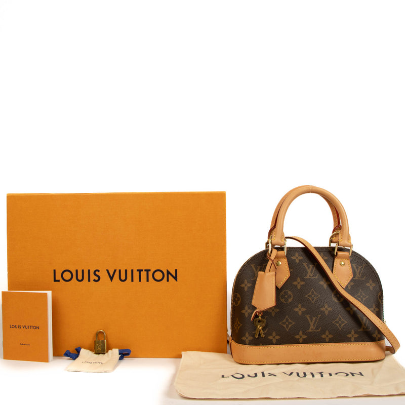 Louis Vuitton Monogram Alma BB Crossbody Bag for the best price at Labellov secondhand luxury