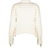 Moncler White Blen Lightweight Down Jacket