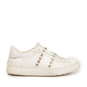Valentino Garavani White Untitled Rockstud Sneakers