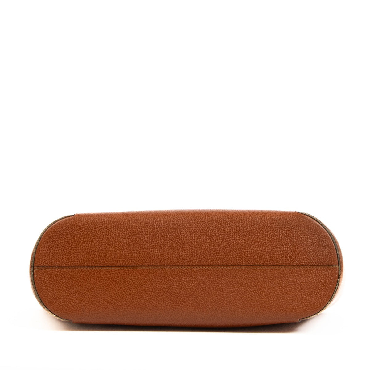 Delvaux Cognac Mousson Shoulder Bag