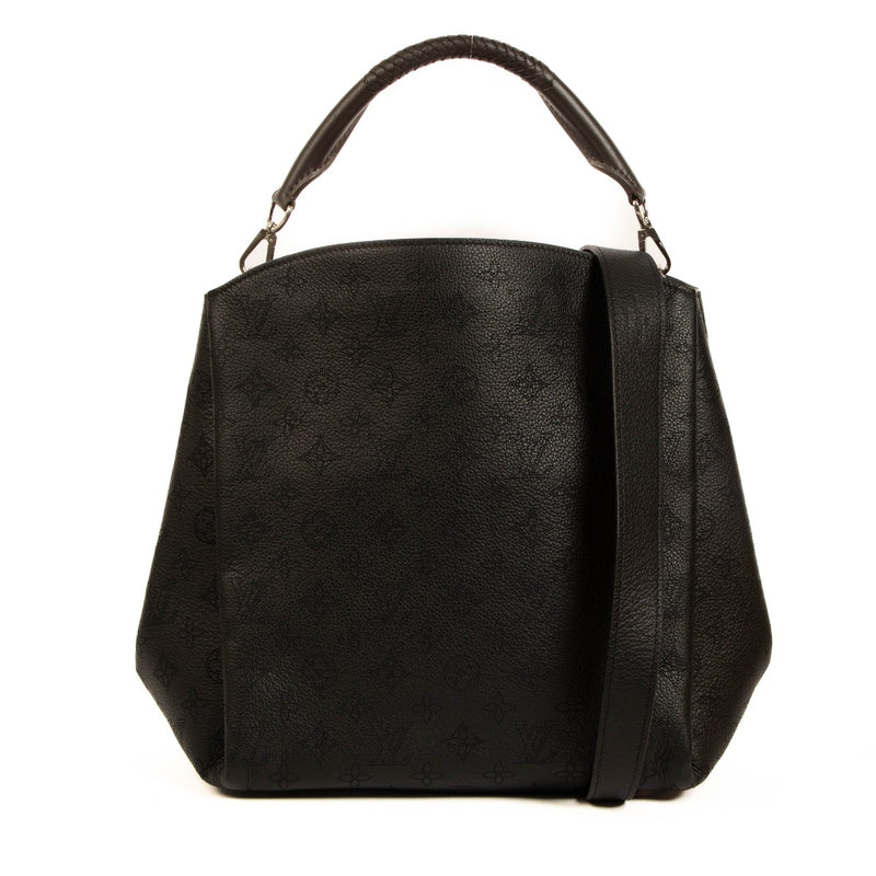 Louis Vuitton Black Mahina Babylone PM Bag