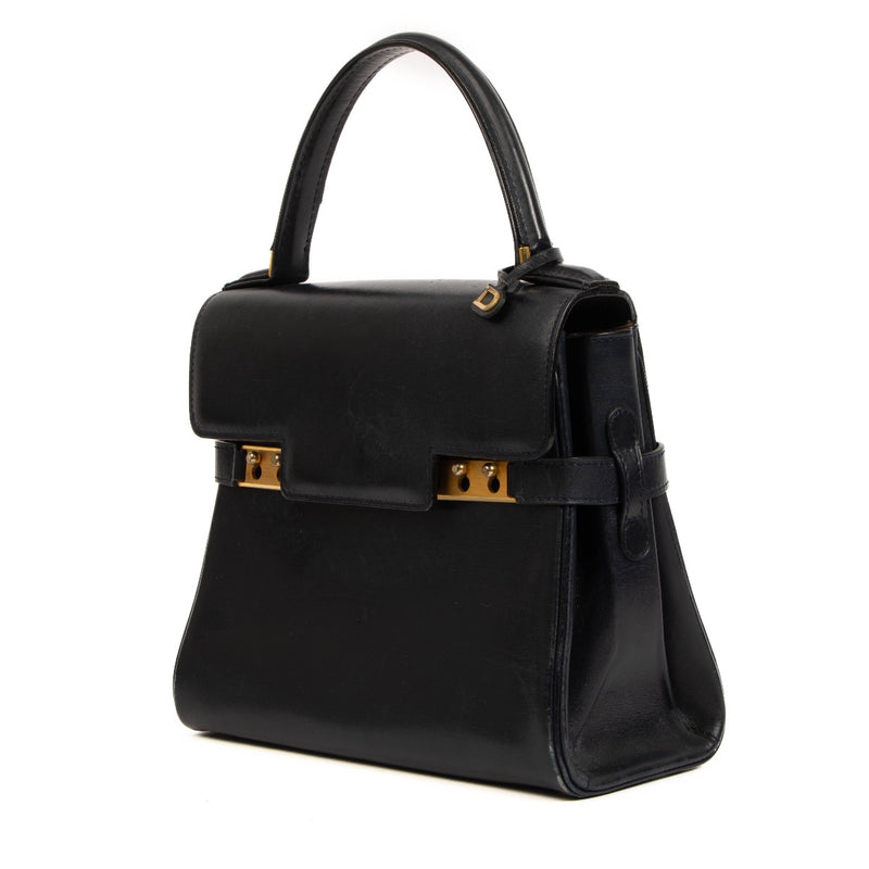 shop 100% authentic second hand Delvaux Dark Blue Vintage Tempête PM on Labellov.com