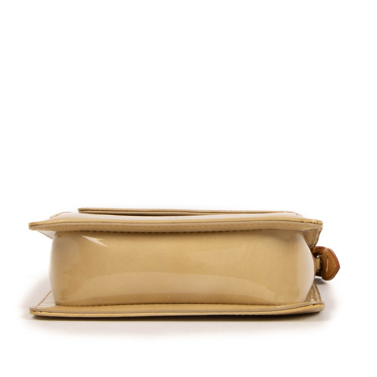Buy real Louis Vuitton beige patent leather Mott bag Labellov Antwerp, Knokke or Brussels