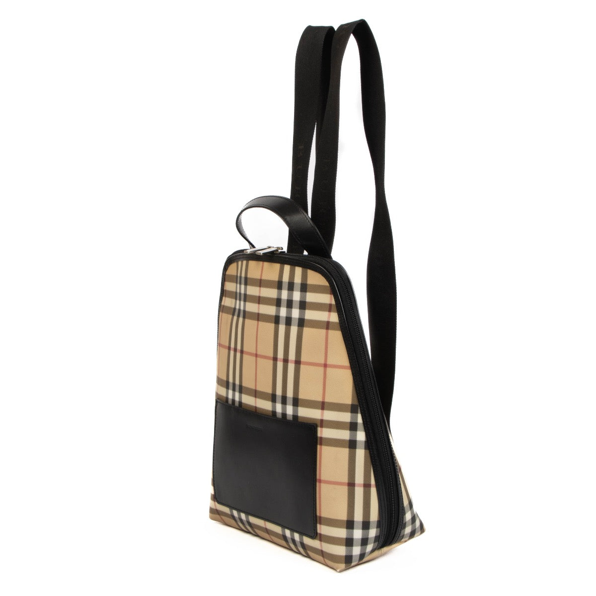 shop 100% authentic second hand Burberry House Check Backpack on Labellov.com
