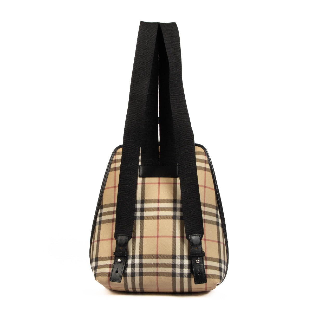 shop 100% authentic second hand Burberry House Check Backpack on Labellov.com