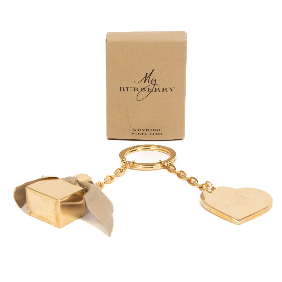shop 100% authentic second hand Burberry Gold Key Chain on Labellov.com