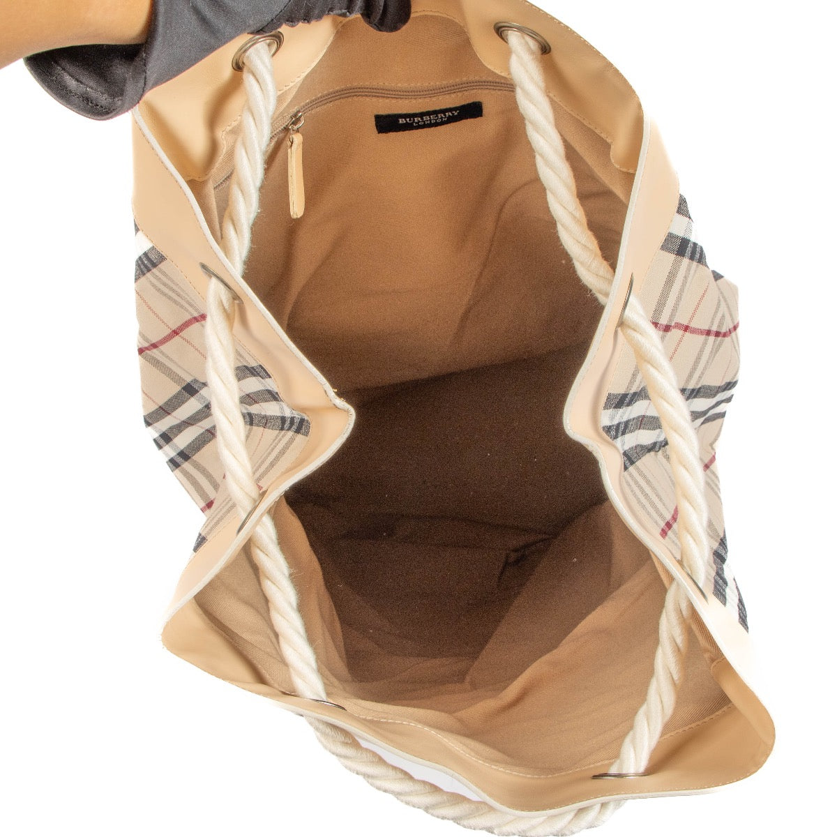 shop 100% authentic second hand Burberry Monogram Bucket bag on Labellov.com