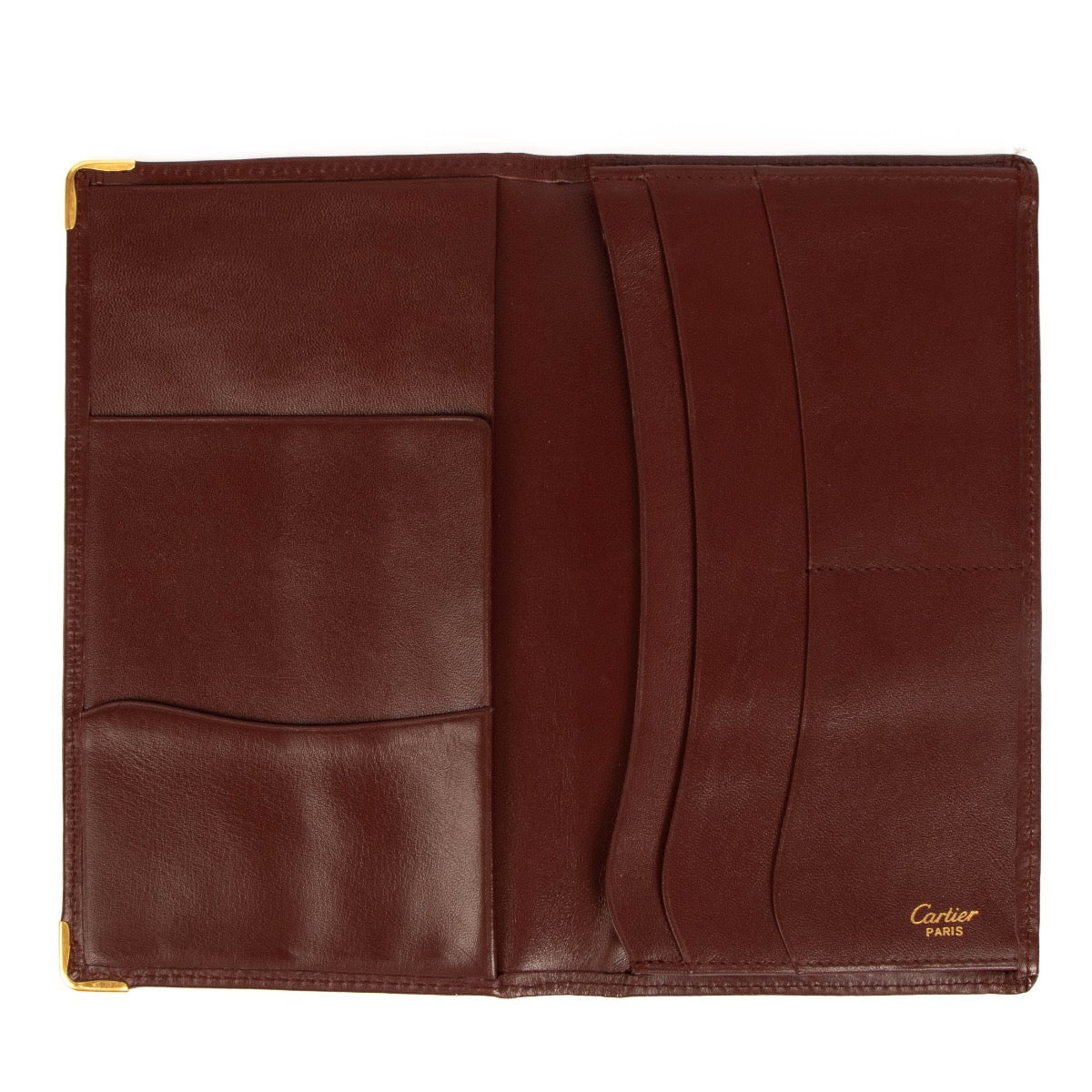 shop 100% authentic second hand Cartier Burgundy Wallet on Labellov.com