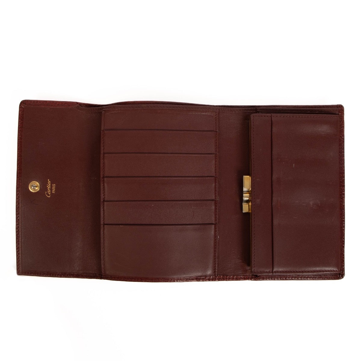 shop 100% authentic second hand Cartier Burgundy Wallet on Labellov.com