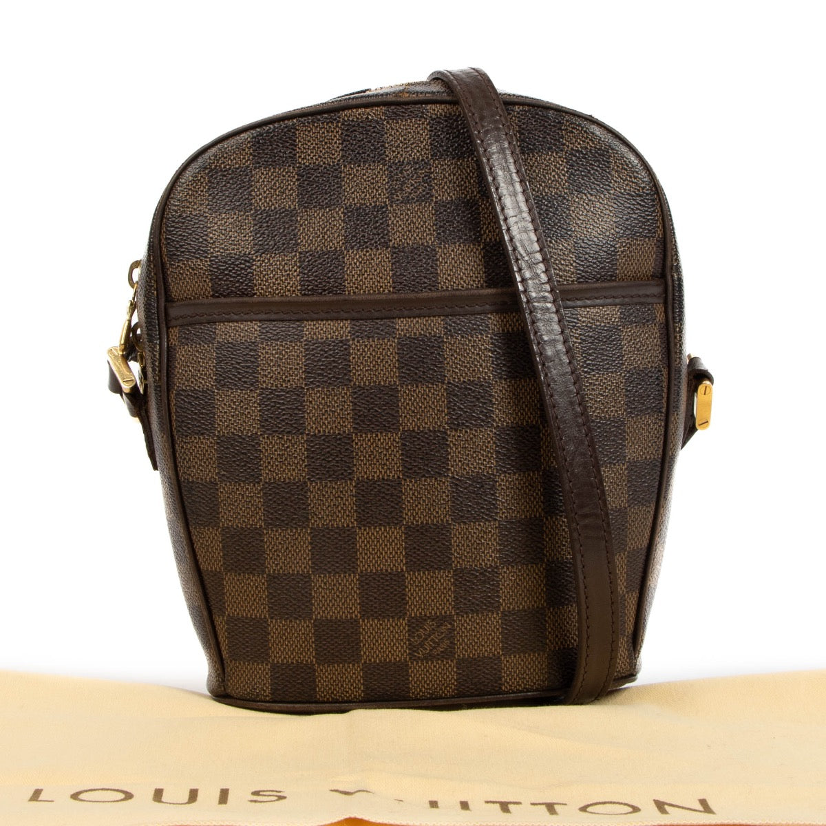 shop 100% authentic second hand Louis Vuitton Ipanema PM Damier Ebene Crossbody on Labellov.com