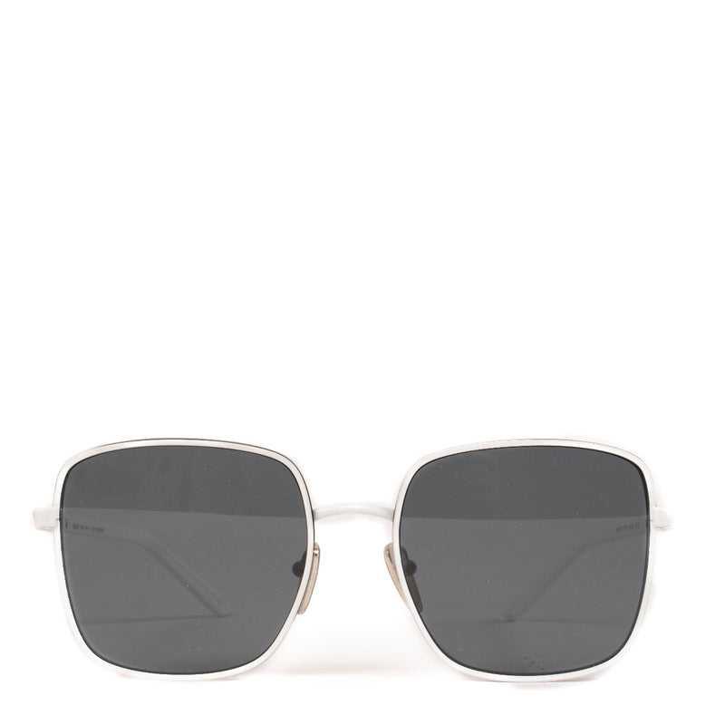 Shop 100% authentic secondhand Prada SPR55Y White Acetate Logo Square Sunglasses on Labellov.com