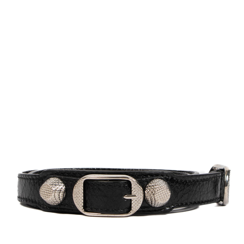 Black bracelet by Balenciaga