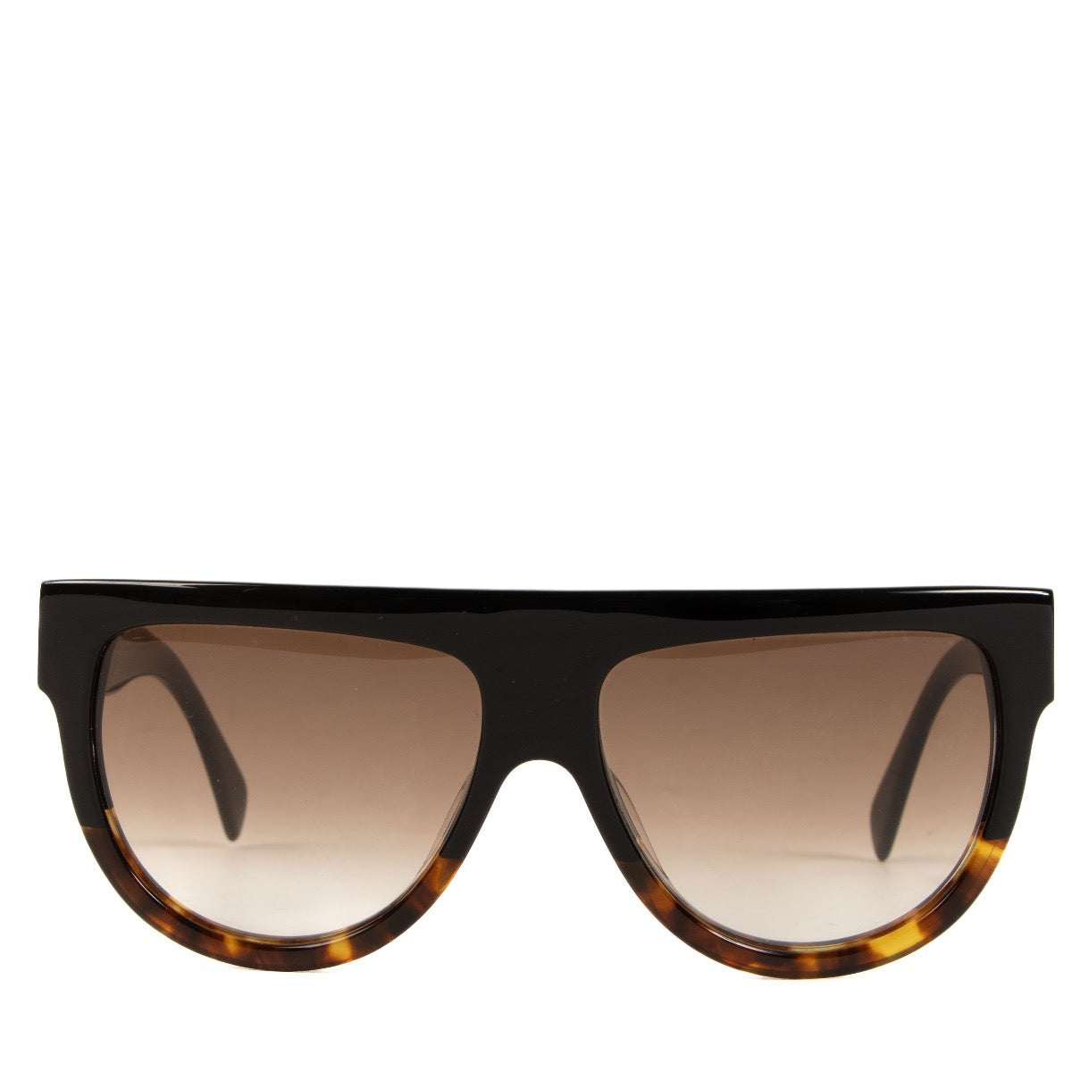 Shop safe online at Labellov in Antwerp, Brussels and Knokke this 100% authentic second hand Celine Tortoise Dark Havana Sunglasses