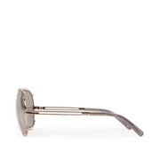 Shop safe online at Labellov in Antwerp, Brussels and Knokke these 100% authentic second hand Chloé Silver Aviator Sunglasses