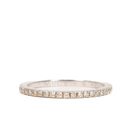 Shop safe online at Labellov in Antwerp, Brussels and Knokke this 100% authentic second hand Wouters & Hendrix White Gold Diamond RIng