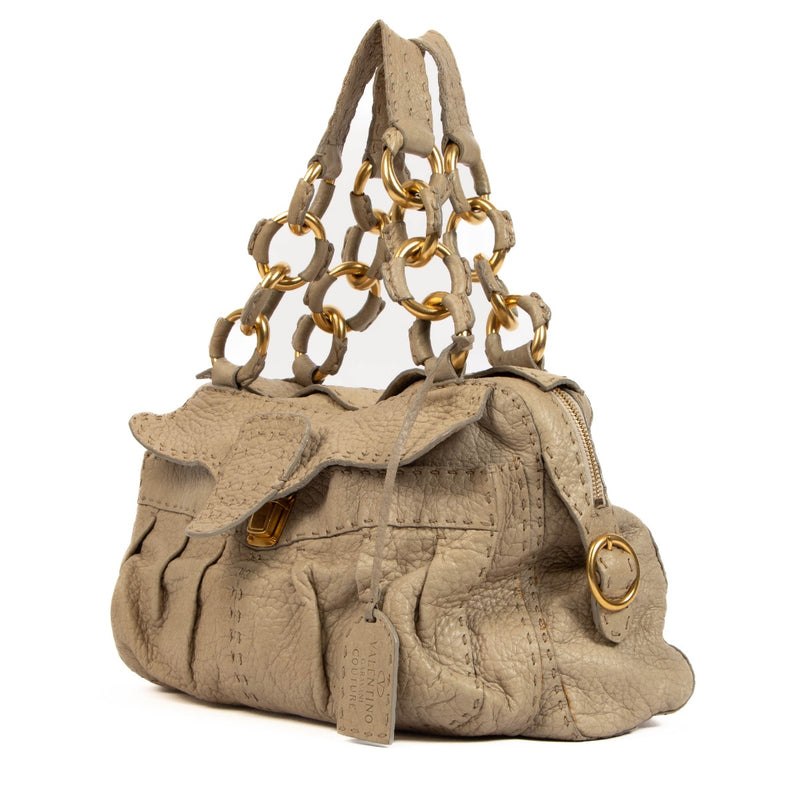 shop 100% authentic second hand Valentino Garavani Beige Top Handle Bag on Labellov.com