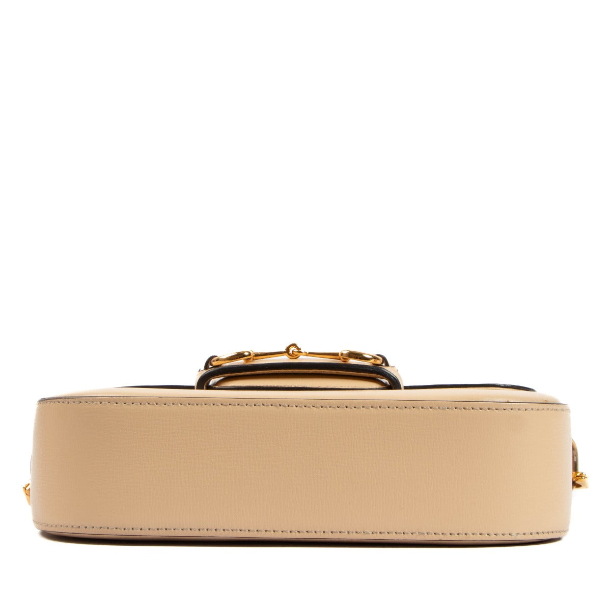 Sac mini bandoulière Gucci Horsebit 1955 beige