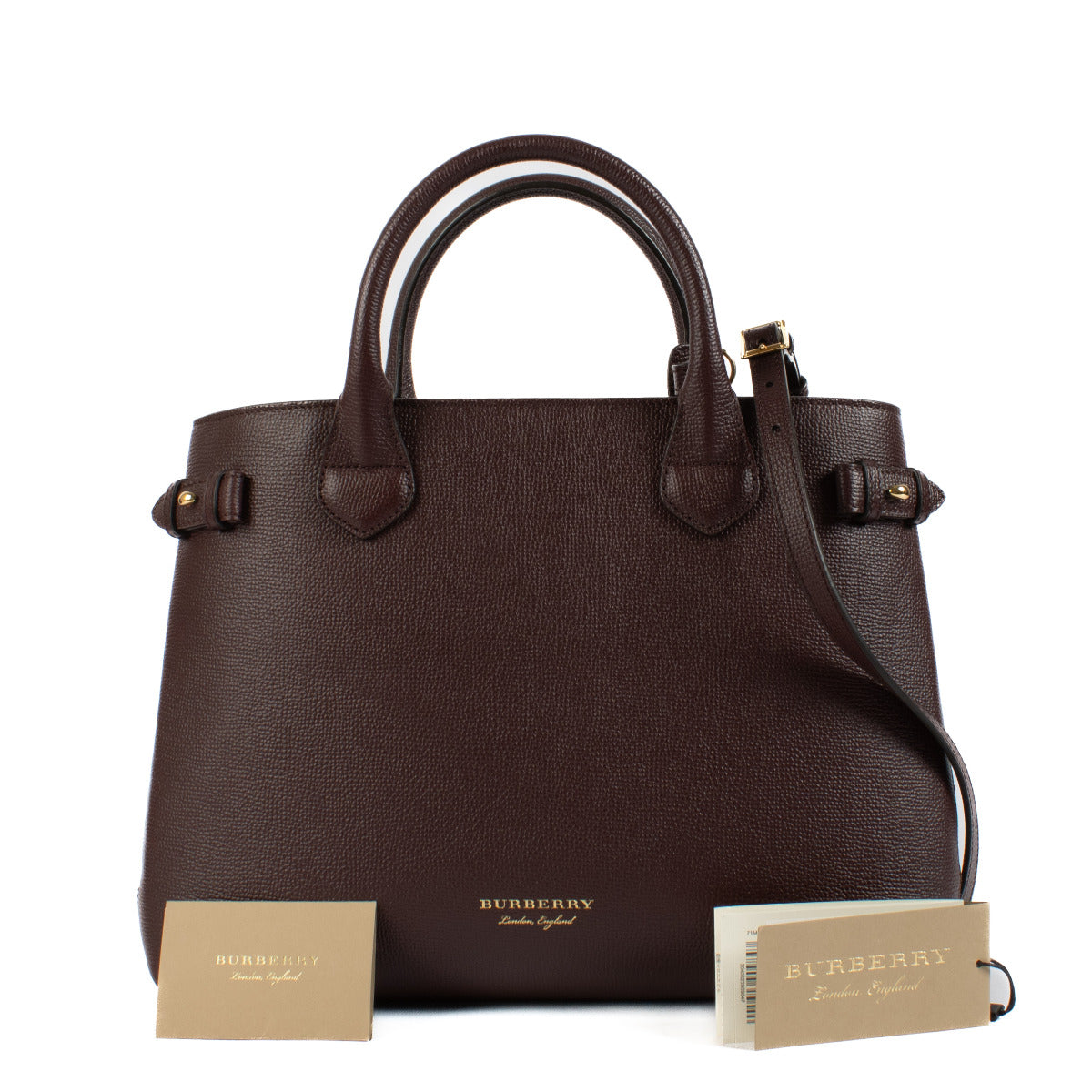 Sac The Banner bordeaux Burberry