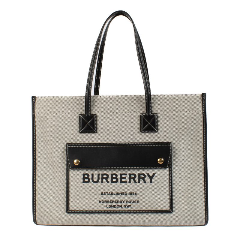 Burberry Toile Freya Shoulder Bag