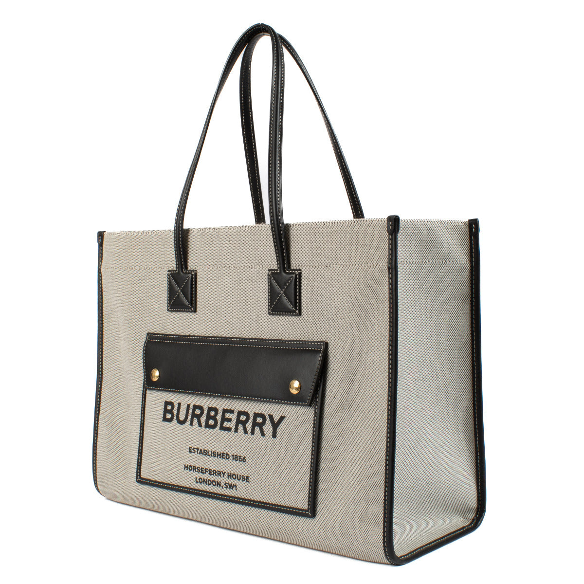 Burberry Toile Freya Shoulder Bag