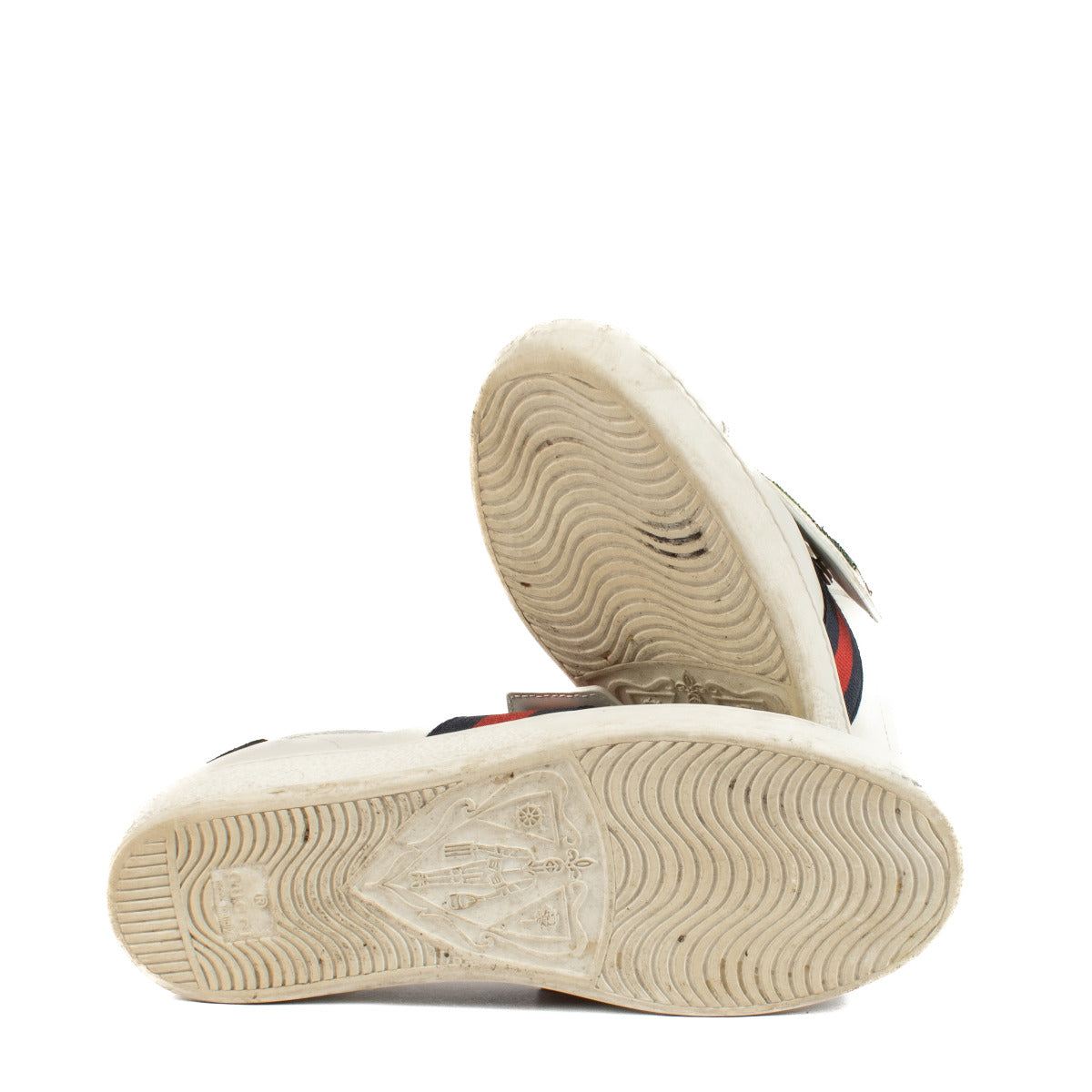 Baskets Gucci blanches et à sequins - taille 36
