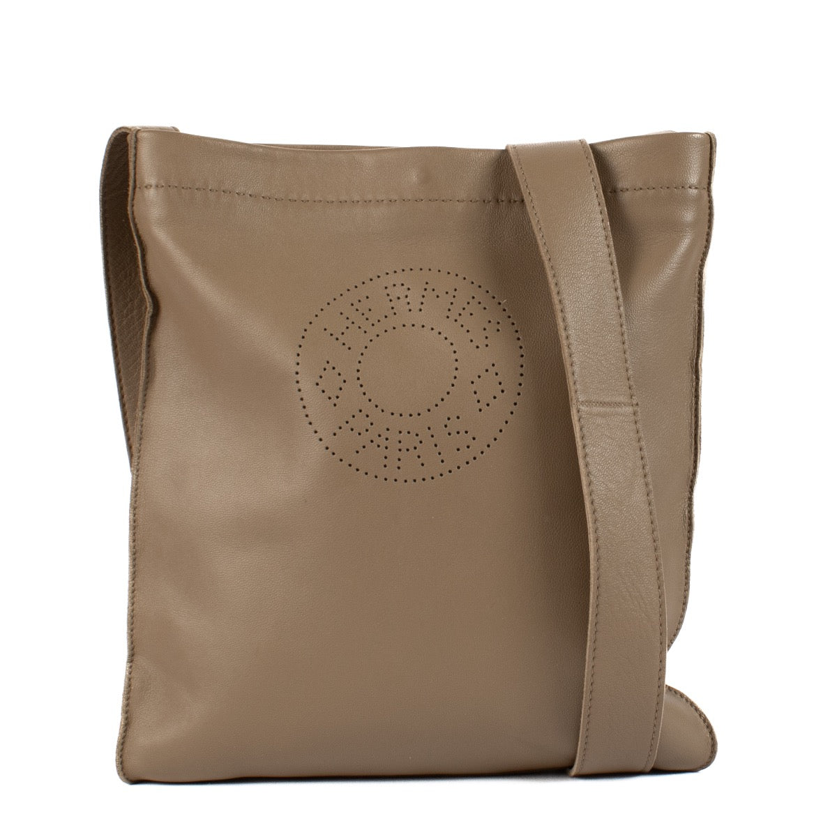 shop 100% authentic second hand Hermès Etoupe Clou De Selle Bag on Labellov.com