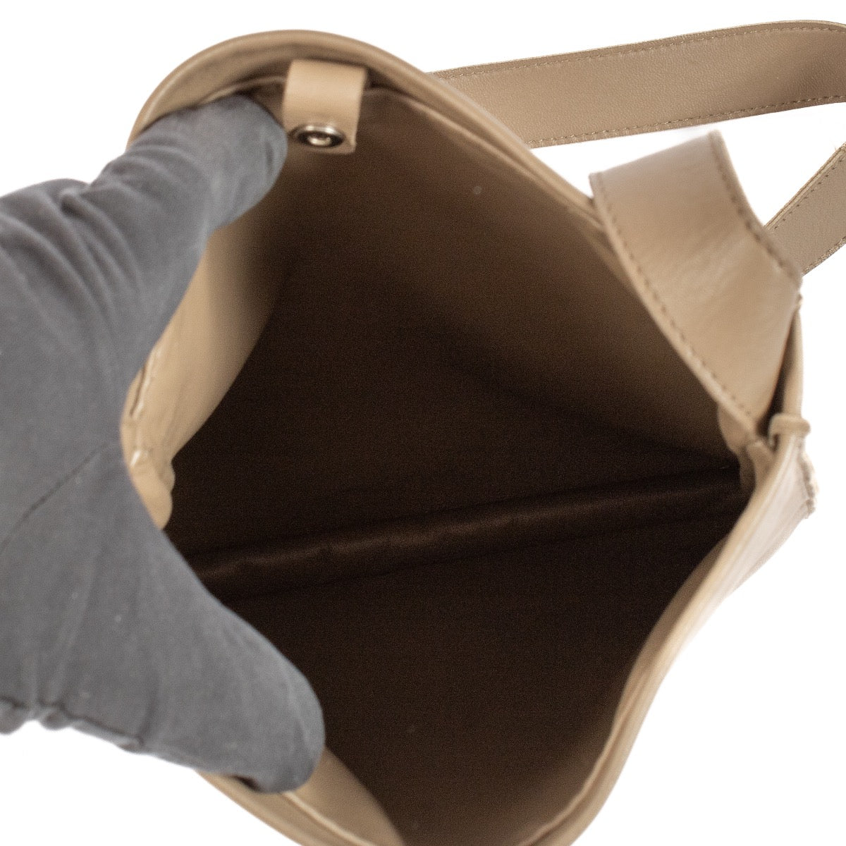 shop 100% authentic second hand Hermès Etoupe Clou De Selle Bag on Labellov.com